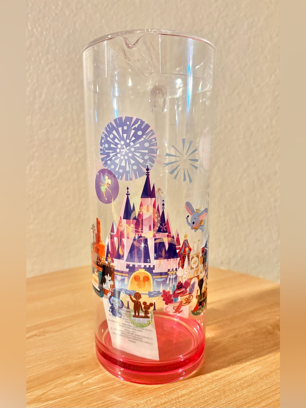 Disney Parks Cinderella Castle Magic Kingdom Beverage Pitcher 60 Oz Joey Chou
